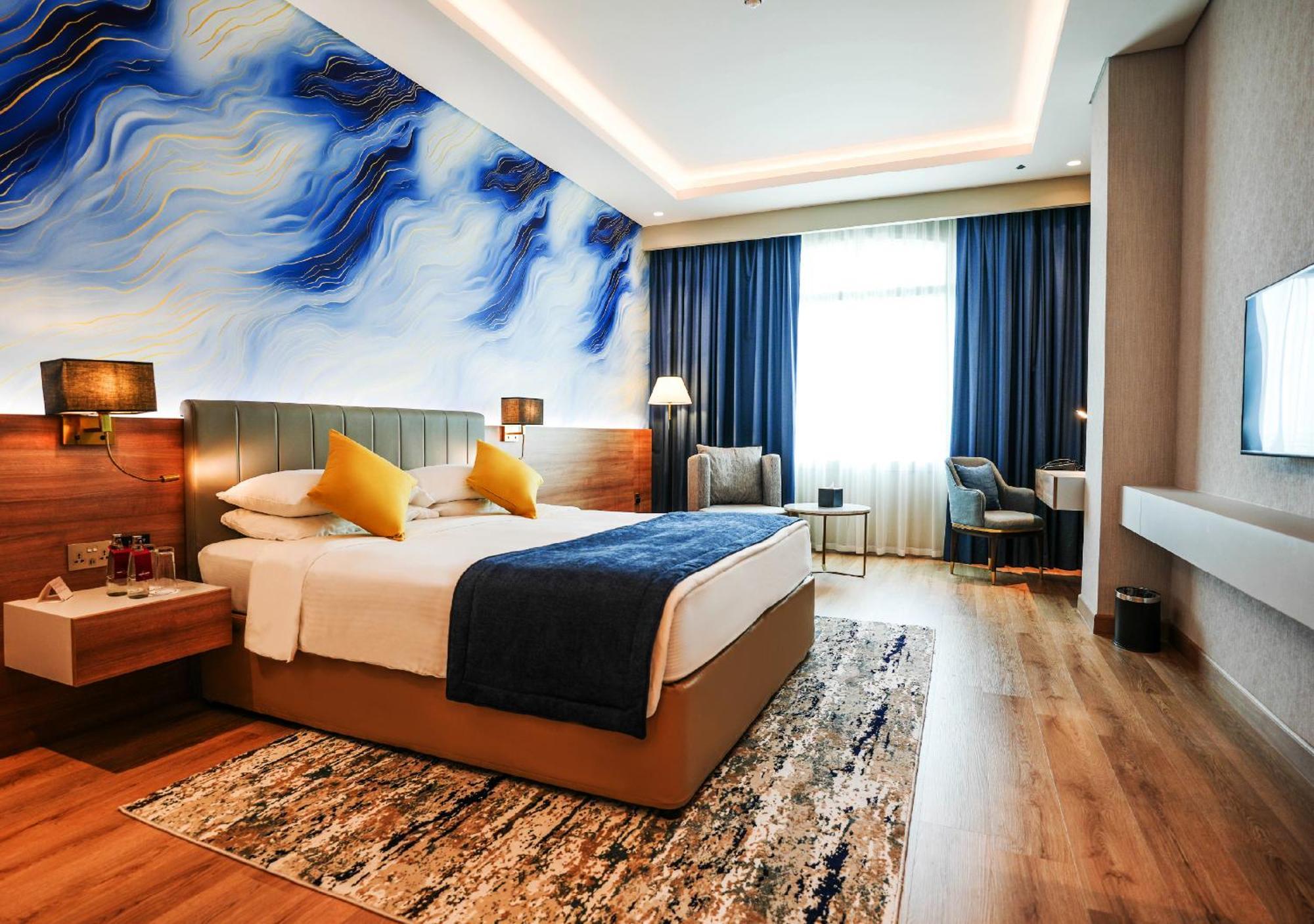 Hotel Mövenpick Grand Al Bustan Dubai Exterior foto